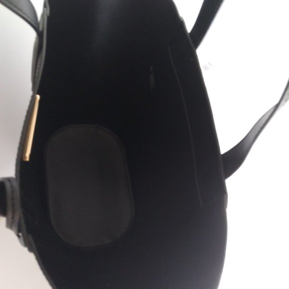 MICHAEL KORS PORTIA black leather Small Tote /NWT - Picture 6 of 8